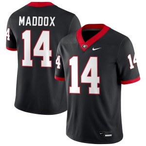 Men Adrian Maddox Black Georgia Bulldogs #14 College Football Player Jerseys 391652-896