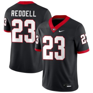Men Jaden Reddell Black Georgia Bulldogs #23 College Football 2025 Jersey 550576-307