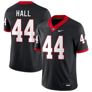 Men Jordan Hall Black Georgia Bulldogs #44 College Football Game Jersey 112953-180