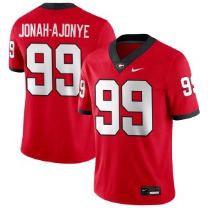 Men Joseph Jonah-Ajonye Red Georgia Bulldogs #99 College Football 2025-26 Jersey 460273-345