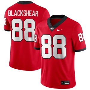 Men Thomas Blackshear Red Georgia Bulldogs #88 College Football Game Jerseys 542232-953