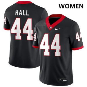 Women Jordan Hall Black Georgia Bulldogs #44 College Football 2025-26 Jerseys 734803-597