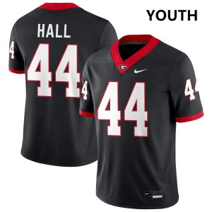 Youth Jordan Hall Black Georgia Bulldogs #44 College Football High School Jersey 843845-344