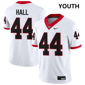 Youth Jordan Hall White Georgia Bulldogs #44 College Football Stitched Jerseys 578274-795